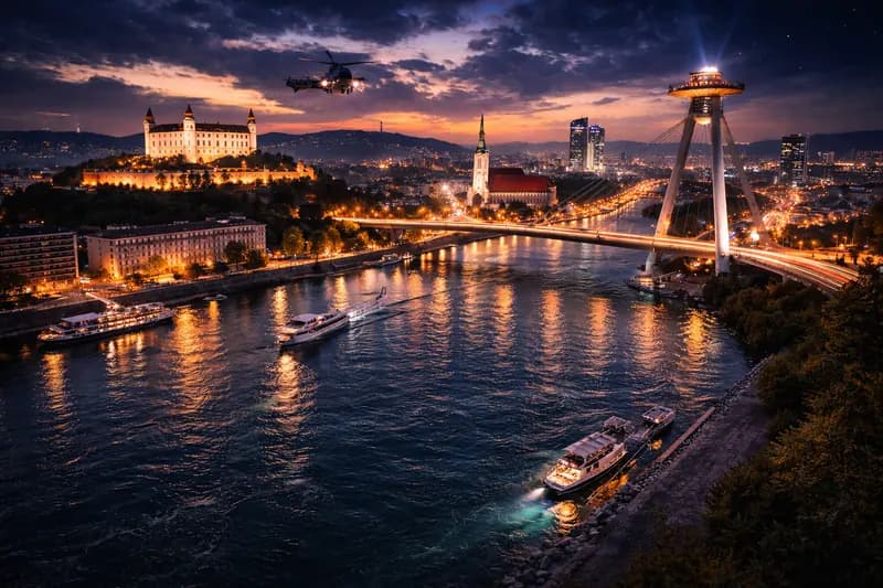 City nightlife scene