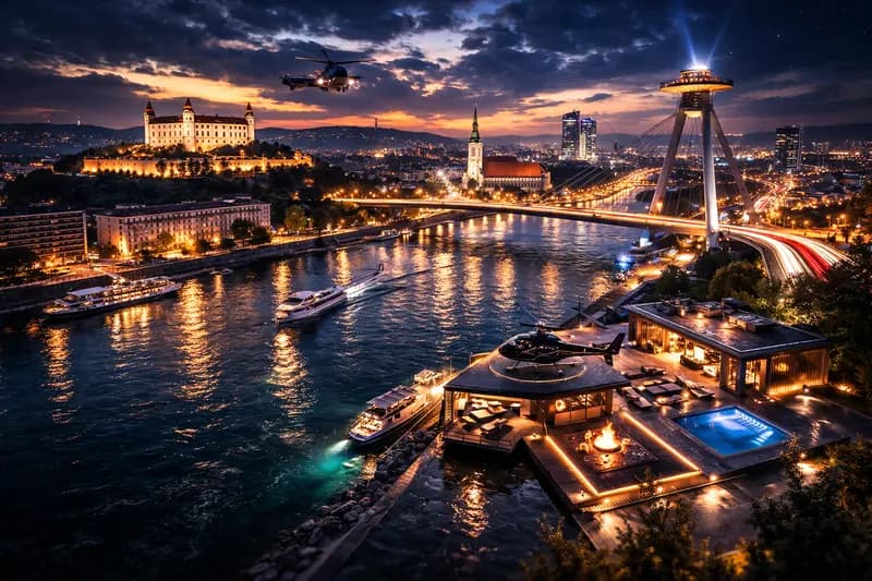 City nightlife scene