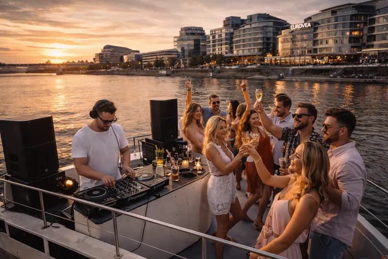 City nightlife scene