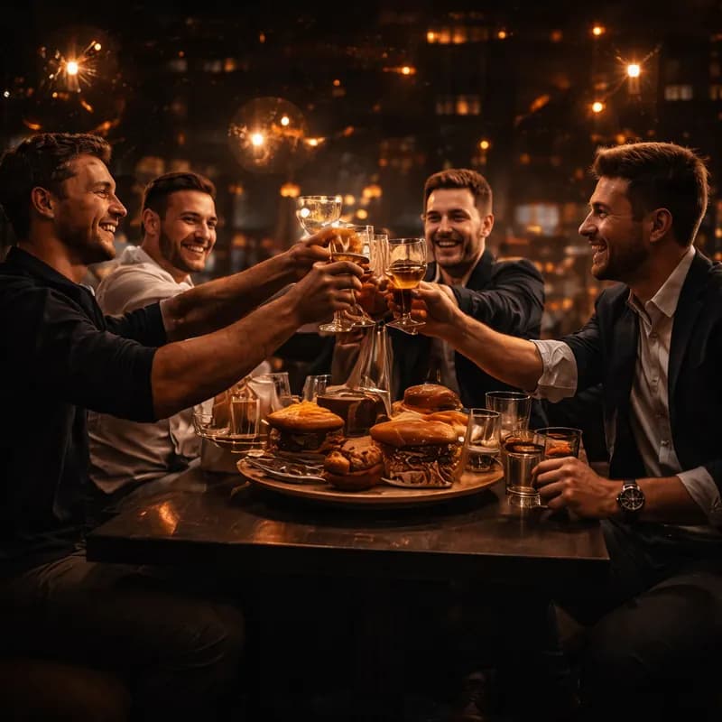 City nightlife scene